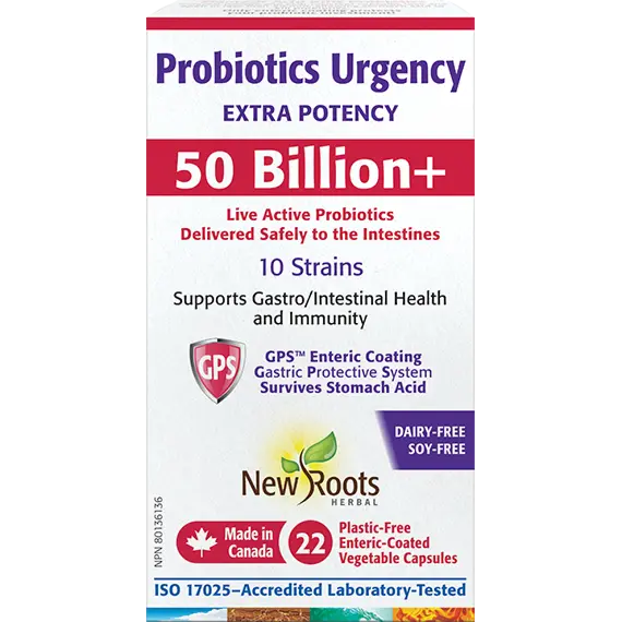 Probiotics Urgency 50 Billion+